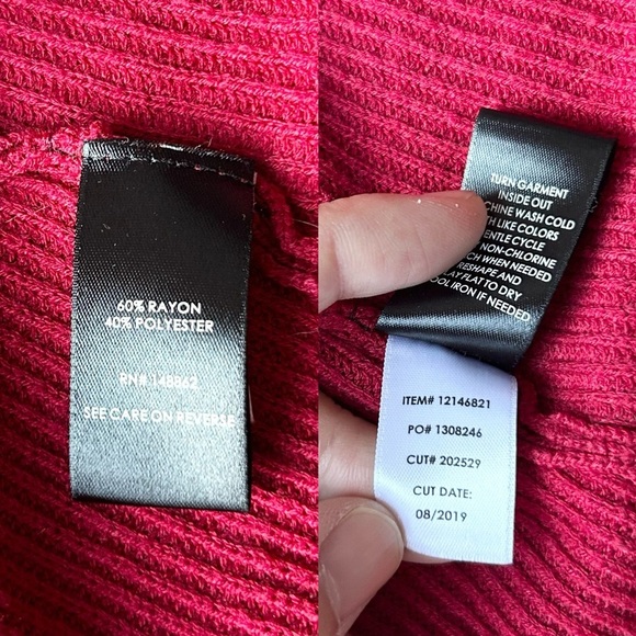 Torrid Cardigan Open Front Sweater in Red - Picture 13 of 16